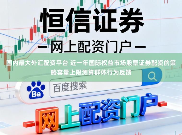 国内最大外汇配资平台 近一年国际权益市场股票证券配资的策略容量上限测算群体行为反馈