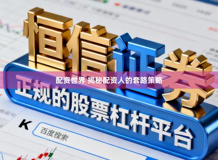 配资世界 揭秘配资人的套路策略